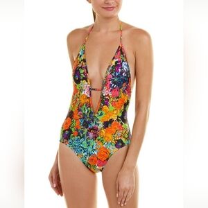 Milly Cabana Acapulco maillot swimsuit Size Small